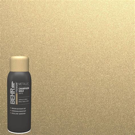 champagne gold metallic spray paint